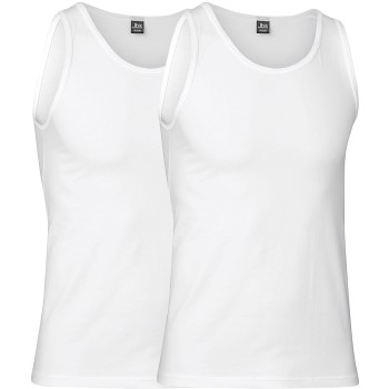 JBS 2P Organic Cotton Tank Top Hvid økologisk bomuld Small Herre JBS 2P Organic Cotton Tank Top Hvid økologisk bomuld Small Herre