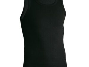 JBS Basic Tanktop Sort bomuld Small Herre