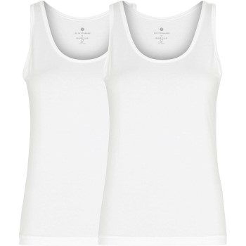 JBS of Denmark 2P Singlet Hvid Small Dame JBS of Denmark 2P Singlet Hvid Small Dame