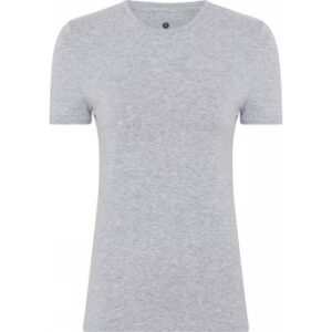 JBS of Denmark Bamboo Blend Slim Tee Lysegrå Small Dame