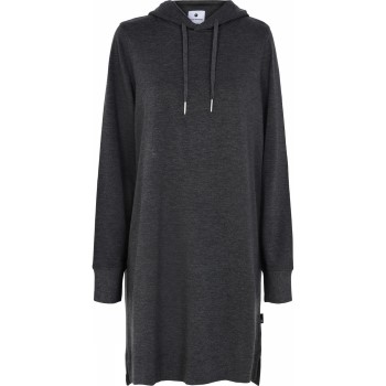 JBS of Denmark Bamboo Hoodie Dress Mørkgrå Small Dame JBS of Denmark Bamboo Hoodie Dress Mørkgrå Small Dame