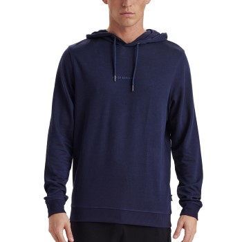 JBS of Denmark Hoodie With Logo Marineblå Small Herre JBS of Denmark Hoodie With Logo Marineblå Small Herre