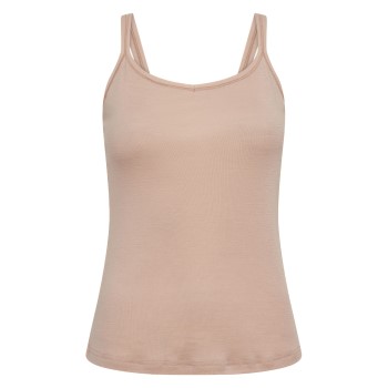 JBS of Denmark Wool Narrow Straps Top Beige uld Small Dame JBS of Denmark Wool Narrow Straps Top Beige uld Small Dame