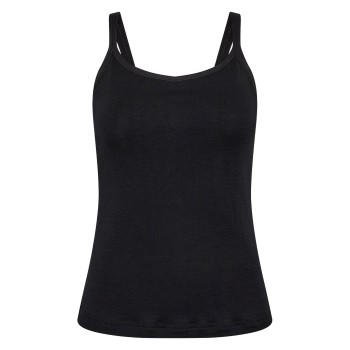 JBS of Denmark Wool Narrow Straps Top Sort uld Small Dame JBS of Denmark Wool Narrow Straps Top Sort uld Small Dame
