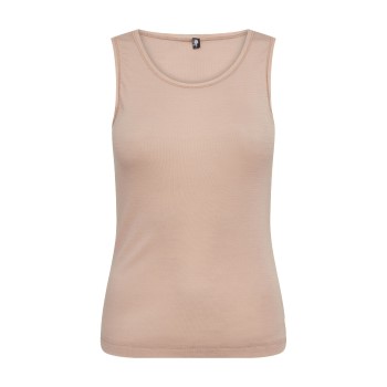 JBS of Denmark Wool Wide Straps Top Beige uld Small Dame JBS of Denmark Wool Wide Straps Top Beige uld Small Dame