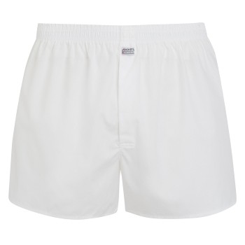 Jockey Woven Poplin Boxer Shorts Hvid bomuld Small Herre Jockey Woven Poplin Boxer Shorts Hvid bomuld Small Herre