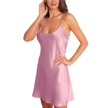 Lady Avenue Pure Silk Strap Dress Rosa silke Medium Dame Lady Avenue Pure Silk Strap Dress Rosa silke Medium Dame