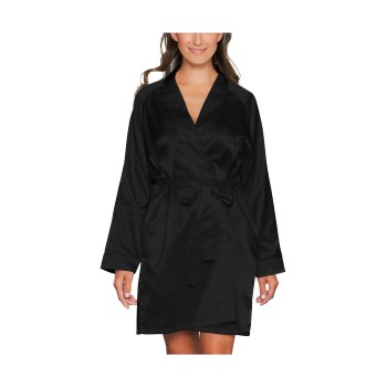 Lady Avenue Satin Short Kimono Sort Small Dame Lady Avenue Satin Short Kimono Sort Small Dame