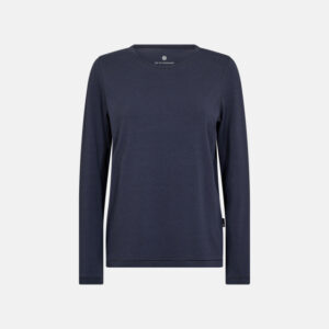 Langærmet t-shirt | Bambusviskose | Lavendel