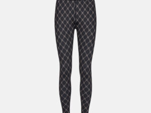 Leggings "Logo" | Polyester | Sort