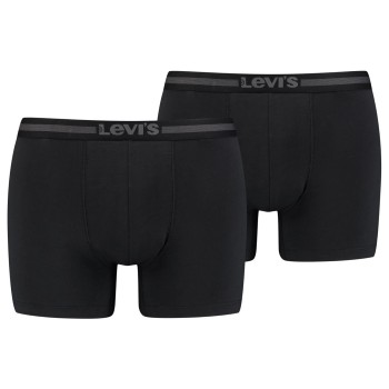 Levis 2P Tencel Boxer Brief Sort lyocell Small Herre Levis 2P Tencel Boxer Brief Sort lyocell Small Herre