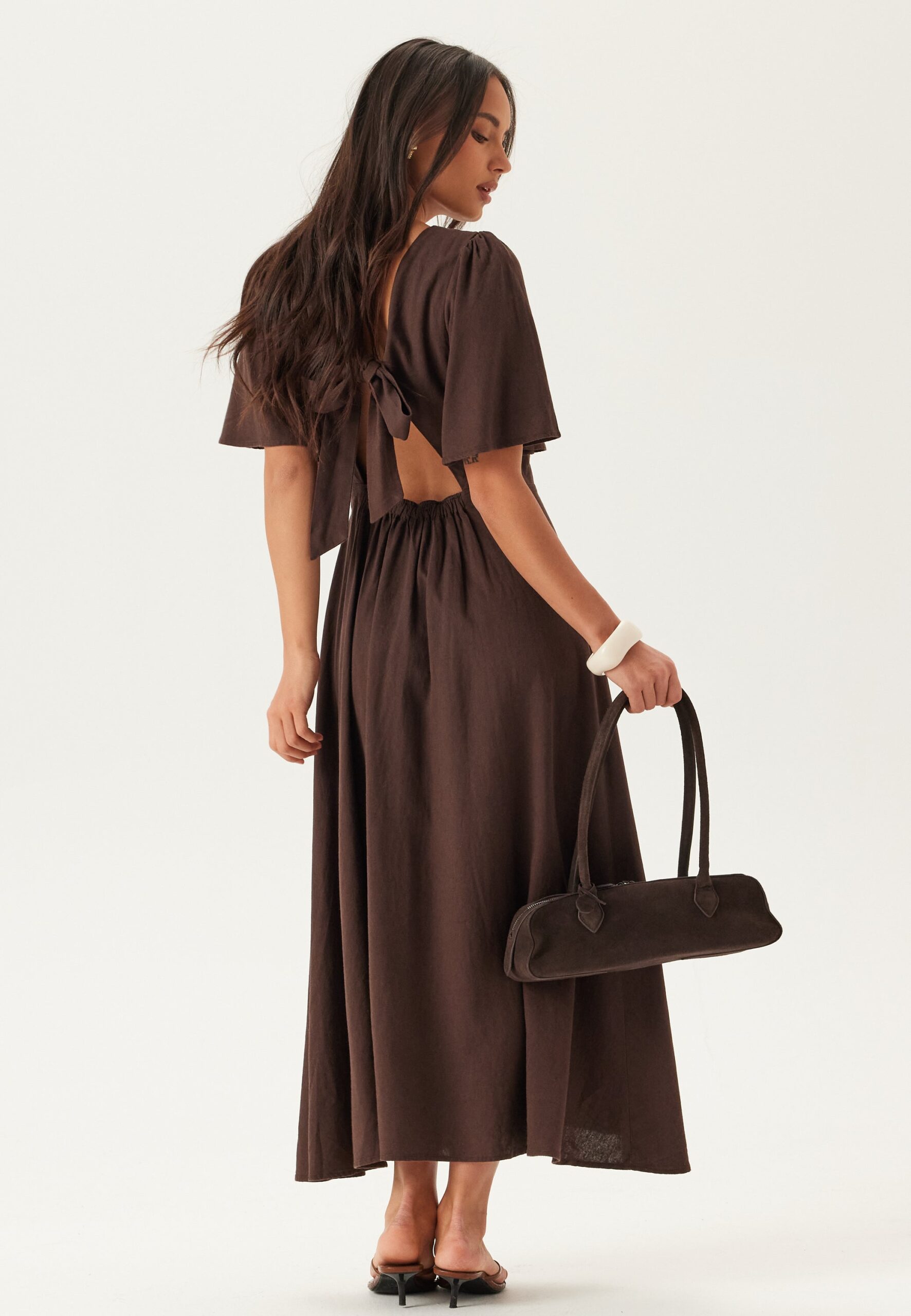 Linen Midi Dress Linen Midi Dress