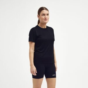 Lipati Core SS Tee Str. L Sort Dame