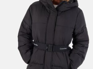 Logo Belt Short Puffer