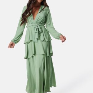 Long Sleeve Tiered Maxi Dress