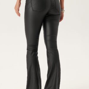 Low Waist Push-up Coated Jeans