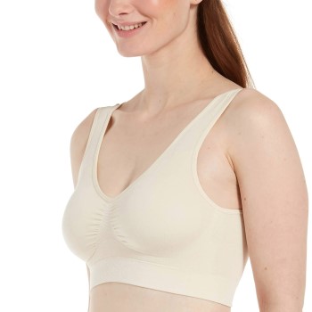 Magic BH Comfort Bra Bamboo Creme Small Dame Magic BH Comfort Bra Bamboo Creme Small Dame