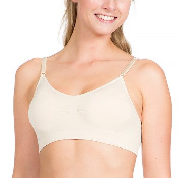 Magic BH Comfort Bra Spagetthi Straps Beige nylon Small Dame Magic BH Comfort Bra Spagetthi Straps Beige nylon Small Dame
