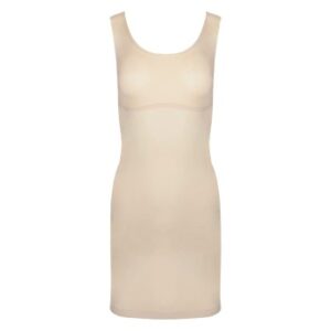 Magic Tone Your Body Tank Dress Beige Small Dame