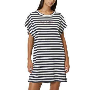 Marc O Polo Dress Hvid/Blå Small Dame Marc O Polo Dress Hvid/Blå Small Dame