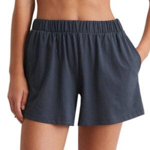 Marc O Polo Lounge Shorts Marineblå bomuld Small Dame