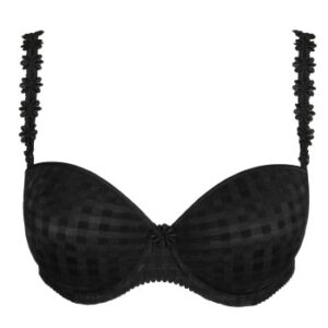 Marie Jo BH Avero Padded Strapless Bra Sort B 75 Dame