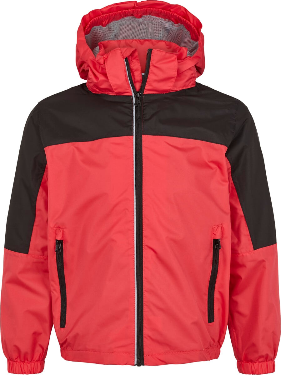 Mckinley Charlie Regnjakke Unisex 110/116 Rød Mckinley Charlie Regnjakke Unisex 110/116 Rød