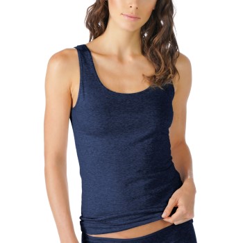 Mey Cotton Pure Tank Top Midnatsblå bomuld 38 Dame Mey Cotton Pure Tank Top Midnatsblå bomuld 38 Dame