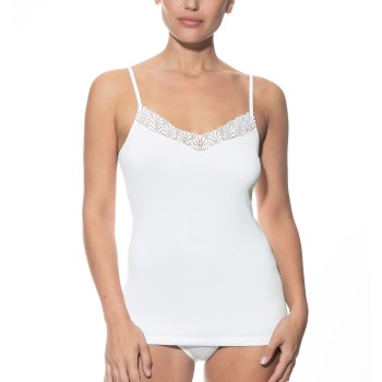 Mey Emotion Elegance Spaghetti Top Hvid 38 Dame Mey Emotion Elegance Spaghetti Top Hvid 38 Dame
