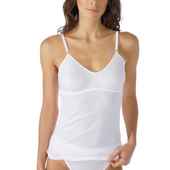 Mey Noblesse Bra Top Hvid bomuld 38 Dame Mey Noblesse Bra Top Hvid bomuld 38 Dame