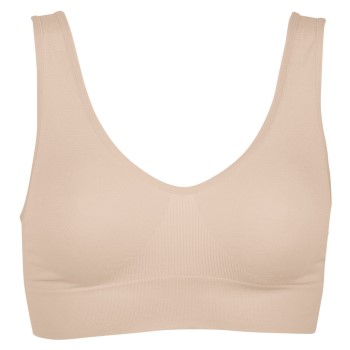 Missya BH Lucia Bamboo Bra Top Wide Strap Beige Small Dame Missya BH Lucia Bamboo Bra Top Wide Strap Beige Small Dame