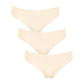 Missya Trusser 3P Seamless string Beige Small Dame Missya Trusser 3P Seamless string Beige Small Dame