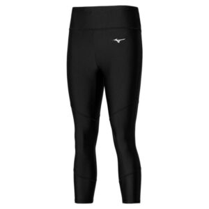 Mizuno Impulse Core 3/4 Tights L Sort til løb og træning - komfortabel pasform og åndbarhed