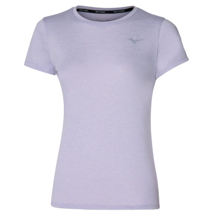 Mizuno Impulse Core SS Tee Str. L Lilla Dame Mizuno Impulse Core SS Tee Str. L Lilla Dame