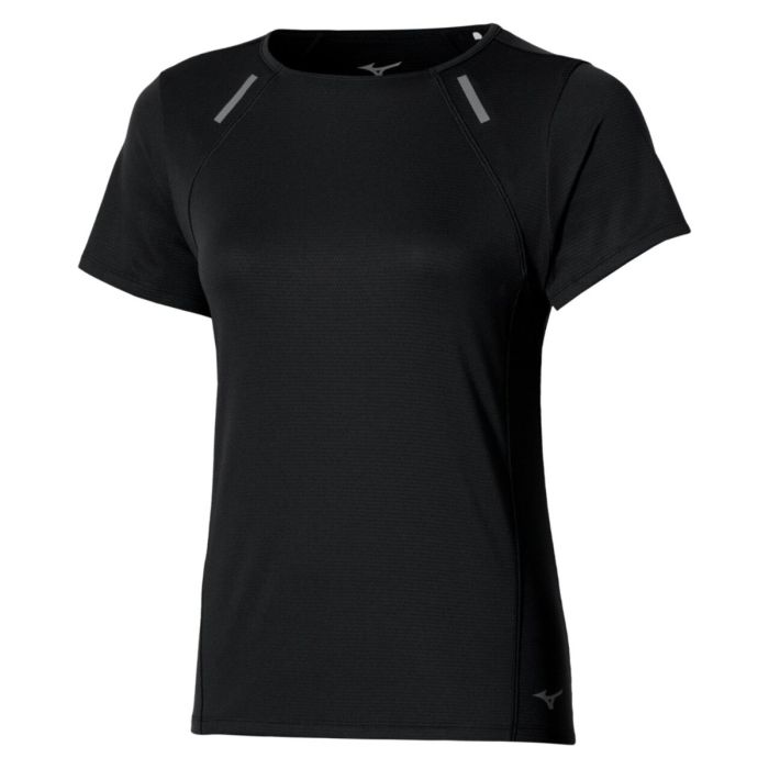 Mizuno SS Tee Str. L Sort Dame Mizuno SS Tee Str. L Sort Dame