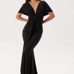 Multi Tie Fishtail Maxi Dress