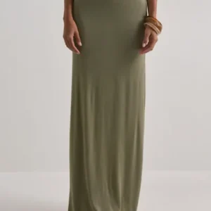 Nelly - Grøn - Perfect Low Waist Maxi Skirt