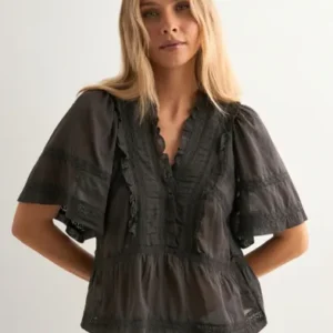 Neo Noir - Brun - Evienne S Voile Top