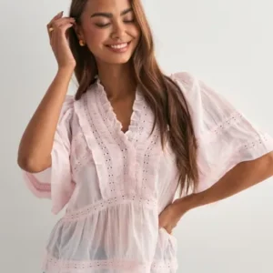 Neo Noir - Pink - Evienne S Voile Top