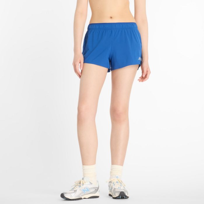 New Balance RC Seamless 3 Inch Shorts L Blå til komfortabel løb og træning New Balance RC Seamless 3 Inch Shorts L Blå til komfortabel løb og træning