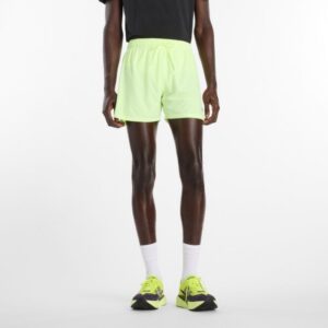 New Balance RC Seamless 5 Inch Shorts Str. L Gul Herre