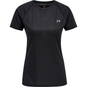 Newline Core Løbe Tshirt Dame Xs Sort