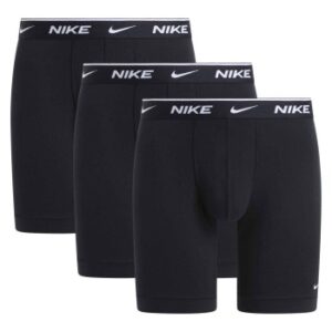 Nike 3P Essentials Cotton Stretch Boxer Long Sort bomuld Small Herre