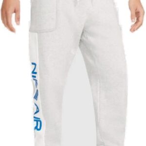 Nike Air Fleece Joggingbukser Herre M Grå