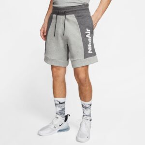 Nike Air Fleece Shorts Herre M Grå