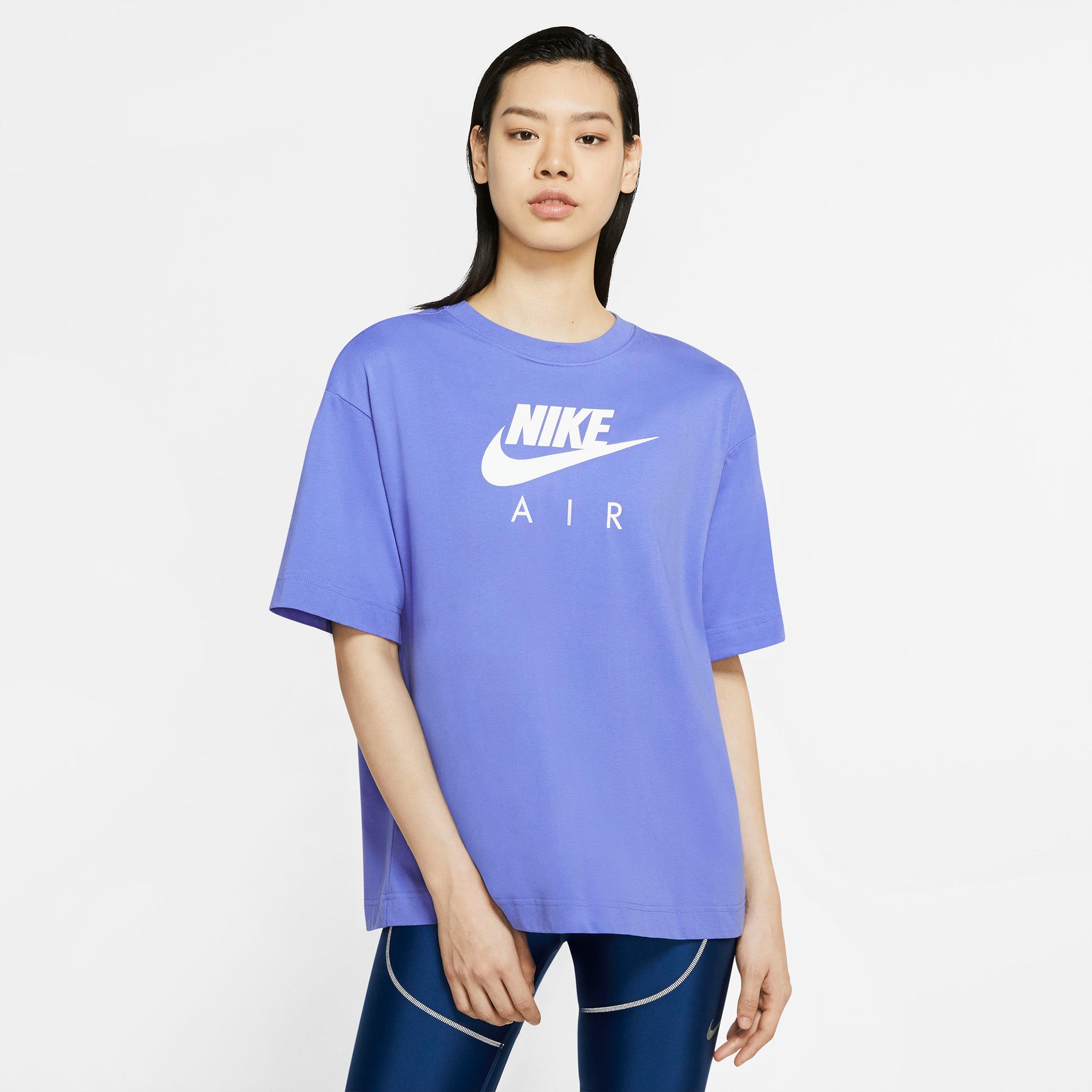 Nike Air Tshirt Dame Xs Lilla Nike Air Tshirt Dame Xs Lilla