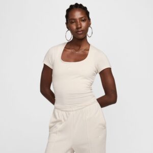 Nike Chill Knit Tshirt Dame Xs Hvid