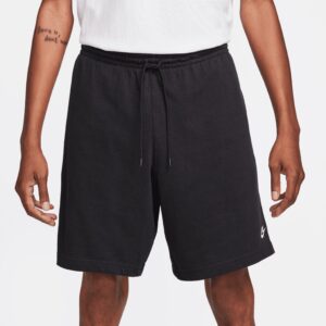 Nike Club Knit Shorts Herre Sort