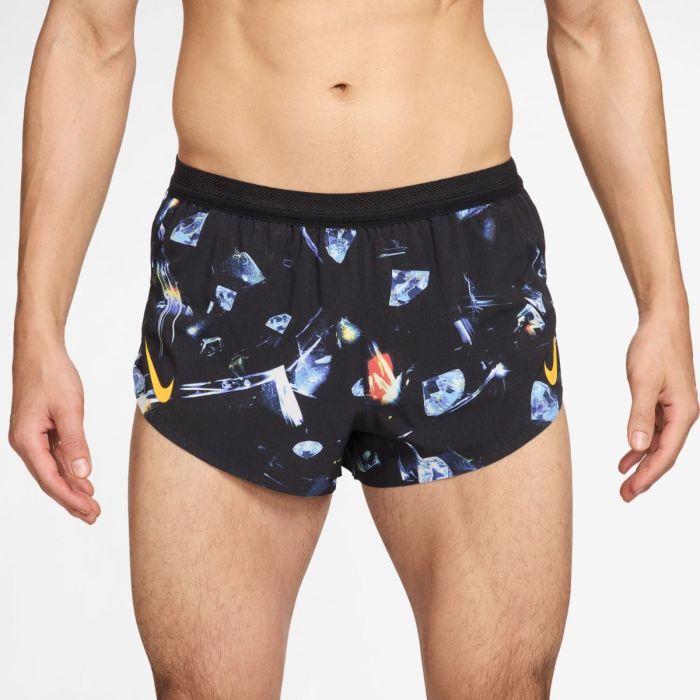 Nike Dri-FIT ADV Aeroswift 2 Inch Shorts Str. L Sort Herre Nike Dri-FIT ADV Aeroswift 2 Inch Shorts Str. L Sort Herre