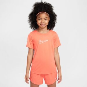 Nike Dri-FIT One T-shirt til junior, str. L, rød - perfekt til træning og fritid
